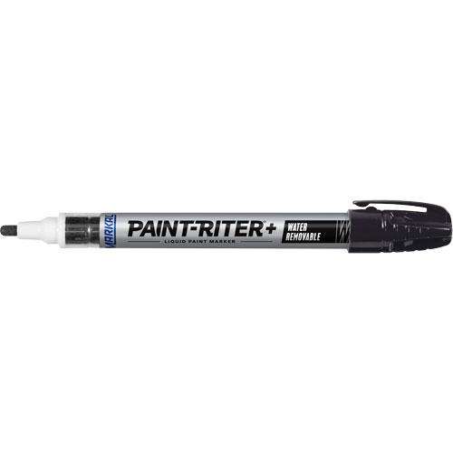 Paint-Riter&reg;+ Water Removable Paint Marker, Liquid, Black Groupe Belzile Dickner
