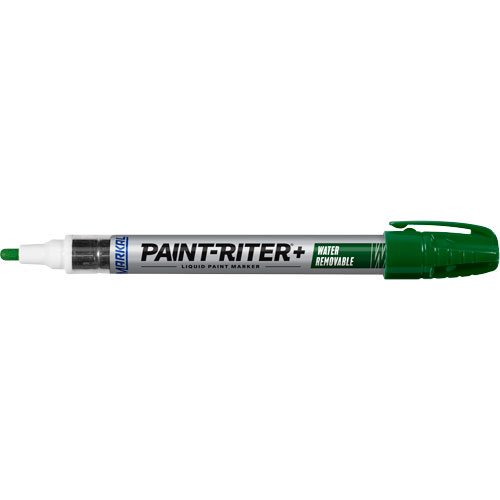 Paint-Riter&reg;+ Water Removable Paint Marker, Liquid, Green Groupe Belzile Dickner
