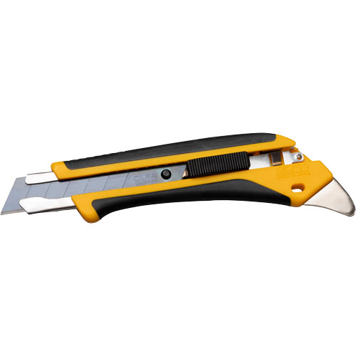Knife with Pick, 18 mm, Carbon Steel, Heavy-Duty, Fibreglass Handle Groupe Belzile Dickner