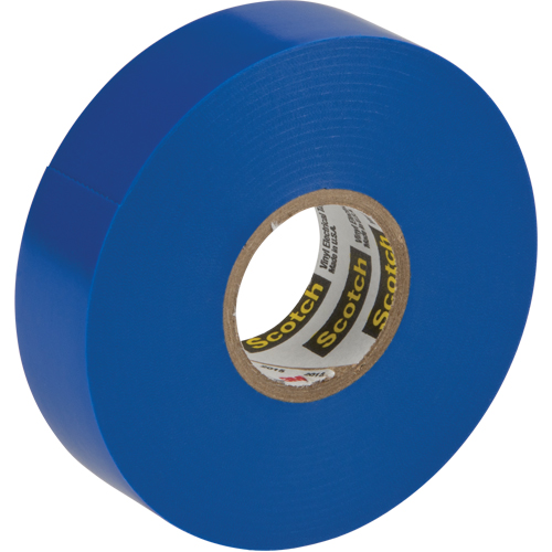 Rubans en vinyle pour codage en couleurs 35 Scotch, 19 mm (3/4") x 20,1 m (66'), Bleu, 7 mils Groupe Belzile Dickner