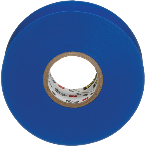 Rubans en vinyle pour codage en couleurs 35 Scotch, 19 mm (3/4") x 20,1 m (66'), Bleu, 7 mils Groupe Belzile Dickner