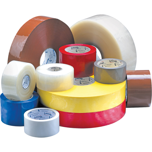 Box Sealing Tape, Acrylic Adhesive, 2.1 mils, 48 mm (1-22/25") x 100 m (328') Groupe Belzile Dickner