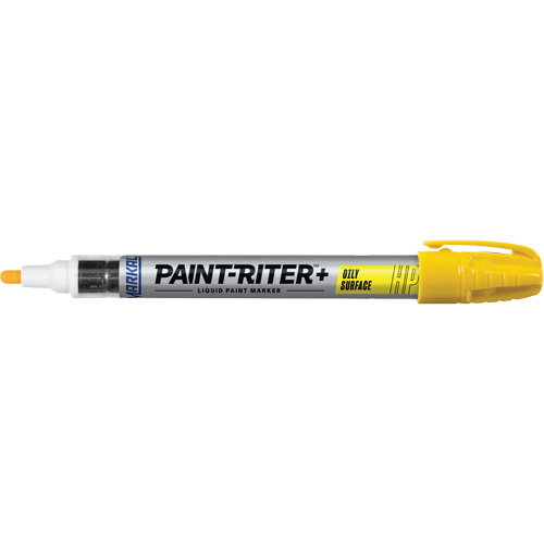 Paint-Riter&reg; + Oily Surface Marker, Liquid, Yellow Groupe Belzile Dickner