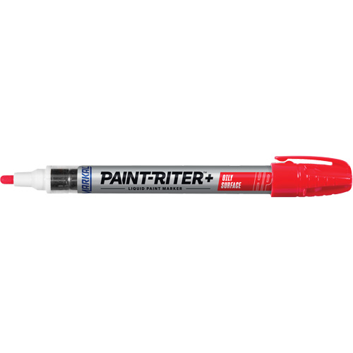 Paint-Riter&reg; + Oily Surface Marker, Liquid, Red Groupe Belzile Dickner