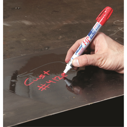 Paint-Riter&reg; + Oily Surface Marker, Liquid, Red Groupe Belzile Dickner