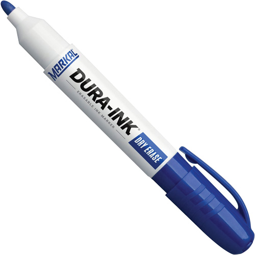 Dura-Ink&reg; Dry Erase Ink Markers, Blue, Bullet Tip Groupe Belzile Dickner