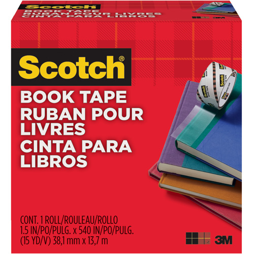 Ruban pour la r&eacute;paration de livres Scotch Groupe Belzile Dickner