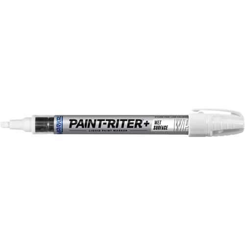 Paint-Riter&reg;+ Wet Surface Paint Marker, Liquid, White Groupe Belzile Dickner