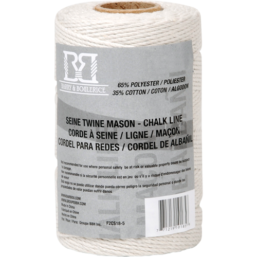 Ropes - Cotton, Cotton, 984' Length Groupe Belzile Dickner