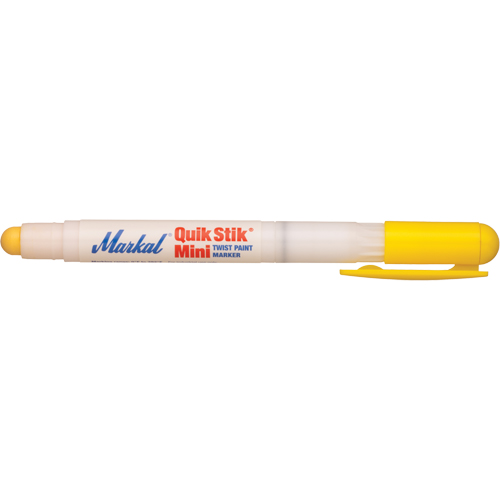 Quik Stik&reg; Mini Paint Marker, Solid Stick, Yellow Groupe Belzile Dickner