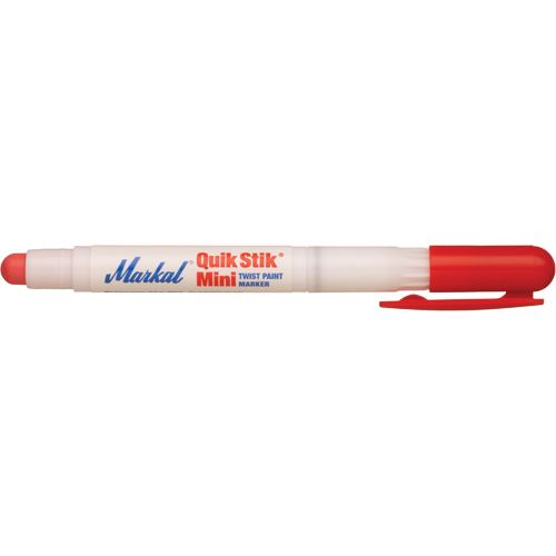 Mini marqueur de peinture Quik Stik, B&acirc;ton plein, Rouge Groupe Belzile Dickner