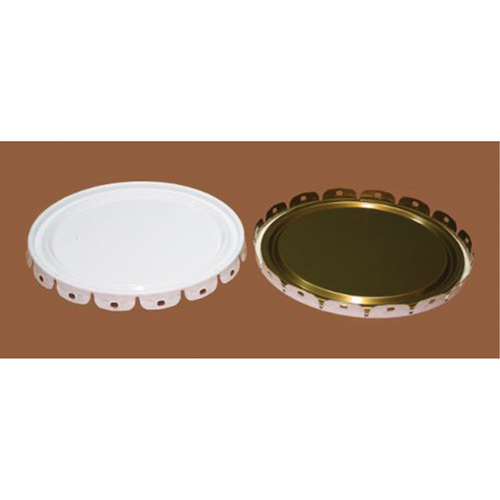 Pail with Lid, Metal, 20 L Groupe Belzile Dickner