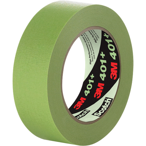 401+ High Performance Masking Tape, 6 mm (1/4") x 55 m (180'), Green Groupe Belzile Dickner