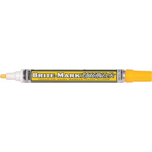 Brite-Mark&reg; RoughNeck Marker, Liquid, Yellow Groupe Belzile Dickner