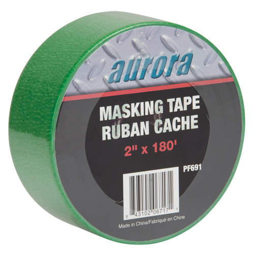 Painters Masking Tape, 50 mm (2") x 55 m (180'), Green Groupe Belzile Dickner