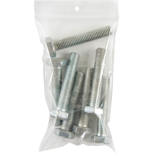 Poly Bags, Reclosable, 5" x 3", 4 mils Groupe Belzile Dickner
