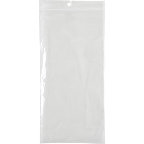 Sacs en poly, Refermable, 8" x 4", 2 mils Groupe Belzile Dickner