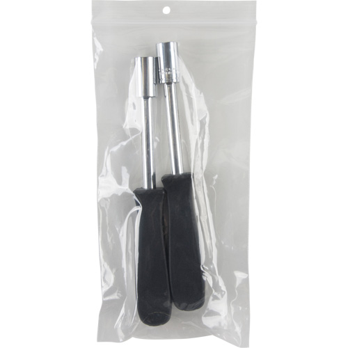 Sacs en poly, Refermable, 8" x 4", 2 mils Groupe Belzile Dickner