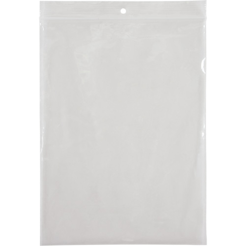 Sacs en poly, Refermable, 8" x 6", 2 mils Groupe Belzile Dickner