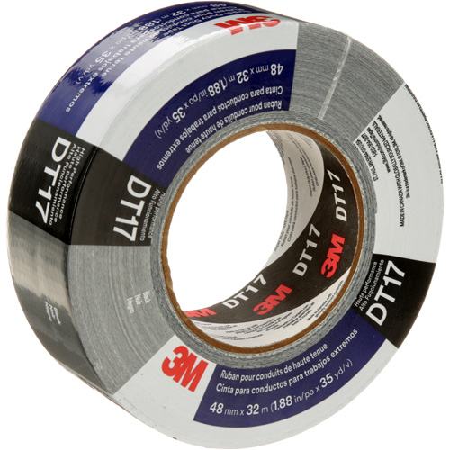 DT17 Super-Duty Duct Tape, 17 mils, Black, 48 mm (2") x 32 m (105') Groupe Belzile Dickner