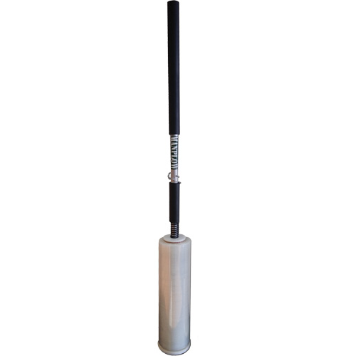 Long Handle Stretch Wrap Dispenser, Fits Rolls 12"-18" Groupe Belzile Dickner