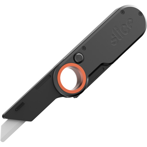 Slice Couteau utilitaire pliant, 76 mm lame, lame en C&eacute;ramique, poign&eacute;e en M&eacute;tal Groupe Belzile Dickner