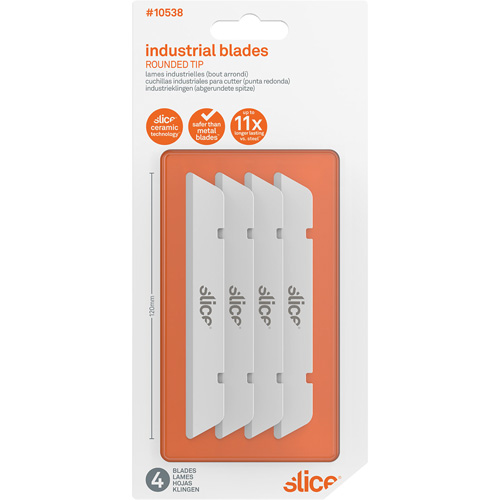Slice Rounded Tip Finger-Friendly Replacement Blade, Single Style Groupe Belzile Dickner