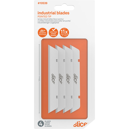 Slice Pointed Tip Finger-Friendly Replacement Blade, Single Style Groupe Belzile Dickner