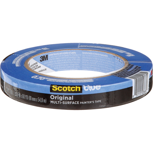 Ruban de peintre multi-surface ScotchBlue Original 2090, 18 mm (3/4") x 54,8 m (180'), Bleu Groupe Belzile Dickner
