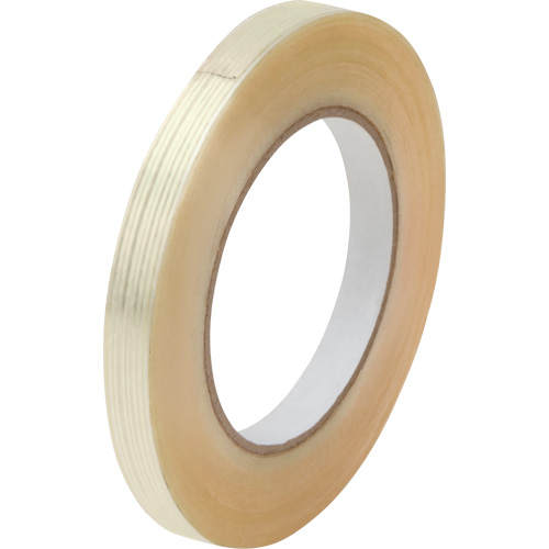 General-Purpose Filament Tape, 4 mils Thick, 12 mm (1/2") x 55 m (180')  Groupe Belzile Dickner