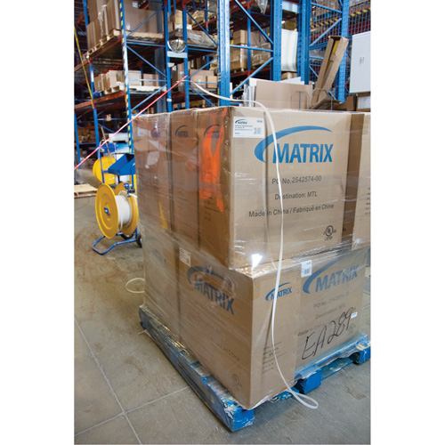 Baguette d'enfilage pour palette de feuillard Groupe Belzile Dickner