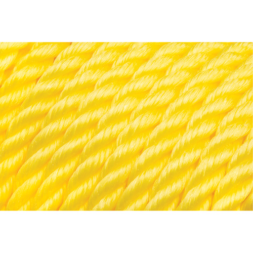 Corde jaune tress&eacute;e 5/8", Polypropyl&egrave;ne, 200' Groupe Belzile Dickner