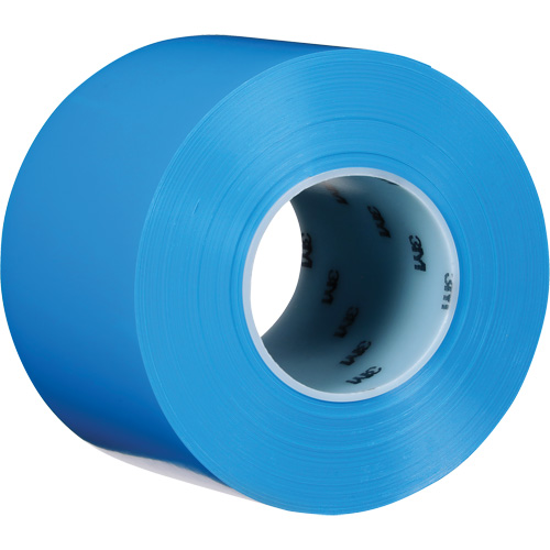 Ruban de marquage de planchers durable 971, 4" x 108', Vinyle, Bleu Groupe Belzile Dickner