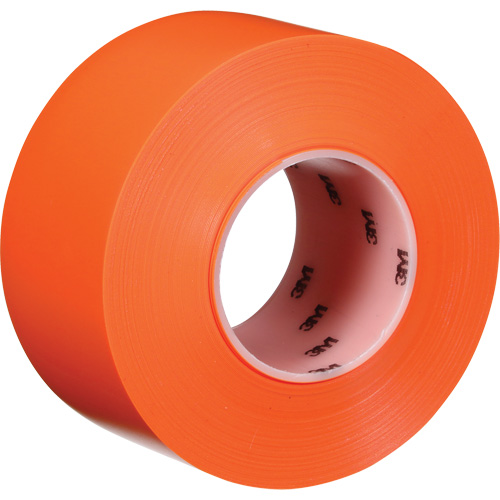 Ruban de marquage de planchers durable 971, 3" x 108', Vinyle, Orange Groupe Belzile Dickner