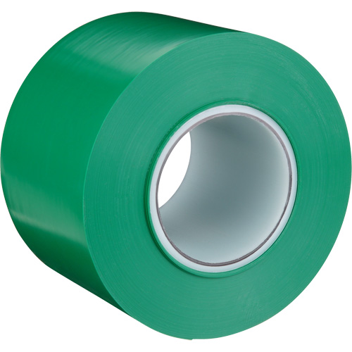 Ruban de marquage de planchers durable 971, 4" x 108', Vinyle, Vert Groupe Belzile Dickner
