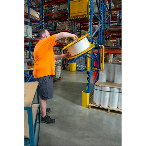 Strapping Dispenser, Polyester/Steel/Polypropylene Straps, 16"/8" Core Dia., 3"/8"/6" Roll Width Groupe Belzile Dickner