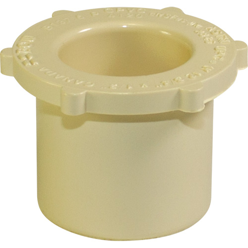 R&eacute;duction m&acirc;le-femelle pour tuyau Flowguard Gold, 3/4" x 1/2", Chantepleure x noeud, PVC-C Groupe Belzile Dickner