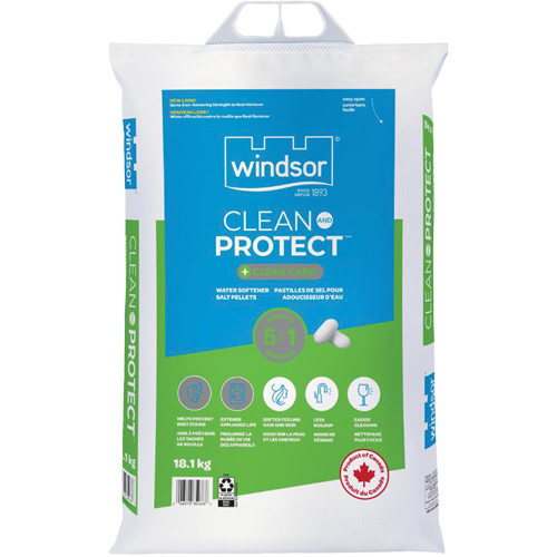 Rust Remover Water Softener Salt Pellets, 40 lbs. (18.1 kg), Bag Groupe Belzile Dickner