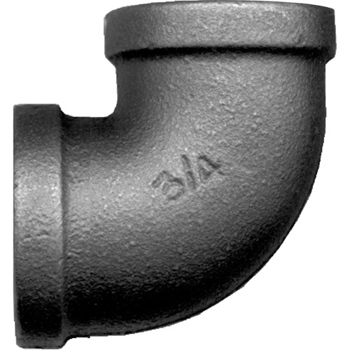 Coude femelle 90° pour tuyau, FPT, Acier, 1-1/2" Groupe Belzile Dickner