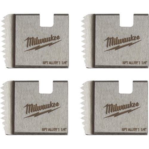 Matrices de tuyauterie portables NPT, Pour tuyau de 1-1/4", Alliage Groupe Belzile Dickner