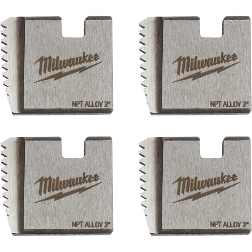 Matrices de tuyauterie portables NPT, Pour tuyau de 2", Alliage Groupe Belzile Dickner