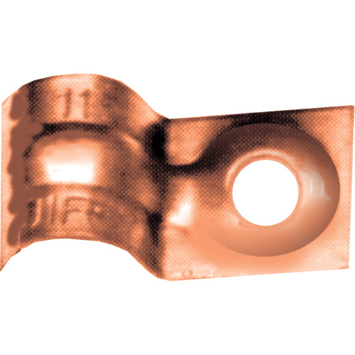 Copper Hole Tube Strap Groupe Belzile Dickner