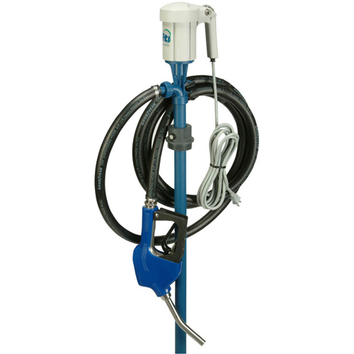 EFP-40 Drum Pump Kit with S1 Motor & DEF Accessories, Polypropylene/Stainless Steel Groupe Belzile Dickner