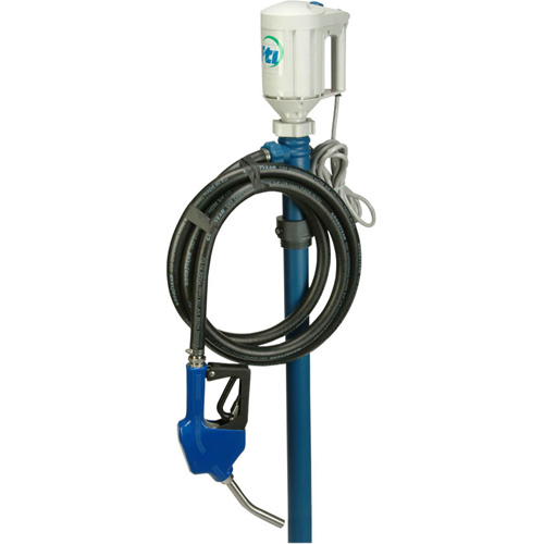 PFM-40 Drum Pump Kit with M3V Motor & DEF Accessories, Polypropylene/PVDF/Stainless Steel Groupe Belzile Dickner