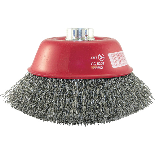 Brosse-boisseau &agrave; fils cr&ecirc;p&eacute;s en acier Groupe Belzile Dickner