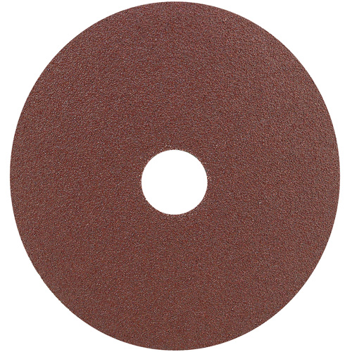 Resin Fibre Sanding Disc, Aluminum Oxide, 60, 4" Dia x 7/8" Arbor Groupe Belzile Dickner