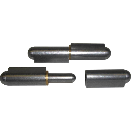 Charni&egrave;res &agrave; souder 2 pi&egrave;ces, 13/32" dia. x 2-3/8" lo, Acier inoxydable a/goupille fixe en acier inoxydable Groupe Belzile Dickner