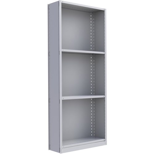 Interlok Shelving Unit, Steel, Boltless, 800 lbs. Capacity, 36" W x 88" H x 24" D Groupe Belzile Dickner