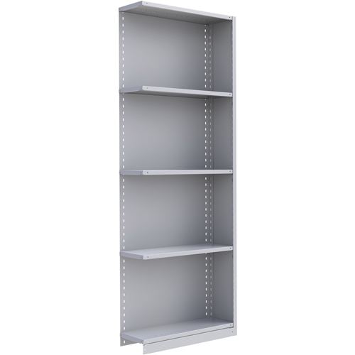Interlok Shelving Unit, Steel, Boltless, 800 lbs. Capacity, 36" W x 100" H x 24" D Groupe Belzile Dickner