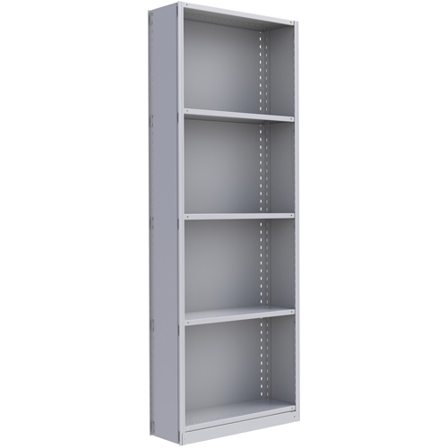 Interlok Shelving Unit, Steel, Boltless, 800 lbs. Capacity, 36" W x 100" H x 24" D Groupe Belzile Dickner